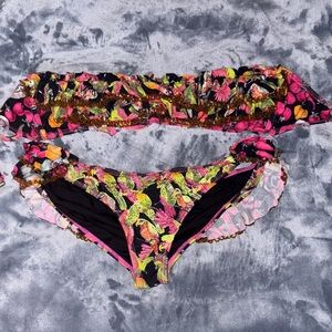 Agua Bendita Multicolor Bikini Set